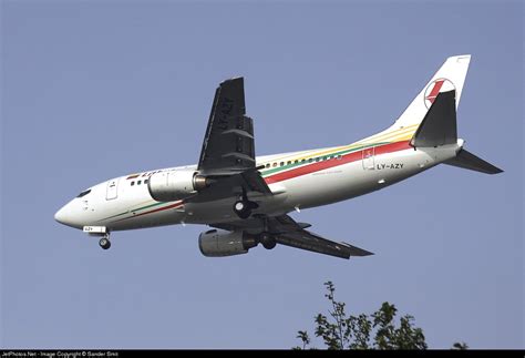 Ly Azy Boeing Lithuanian Airlines Sander Smit Jetphotos