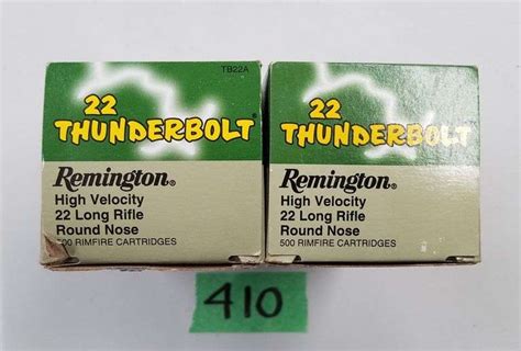 Remington 22 Thunderbolt 22 Lr 40 Gr High Velocity Round Nose 2 X 500 Adam Marshall Land