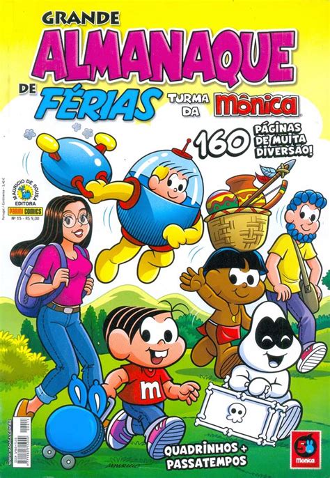 Almanaque De Ferias Turma Da Monica - Grande Almanaque de Férias da Turma da Mônica 15 Editora Panini - Rika ...