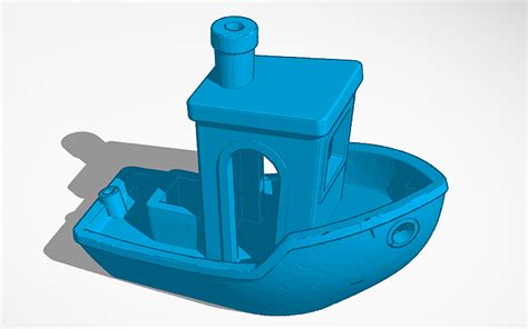 3d Design 3d Benchy Boat Tinkercad