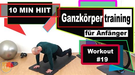 10min Ganzkörper Workout Zum Abnehmen Für AnfÄnger I Zuhause Trainieren Ohne ZubehÖr I Workout