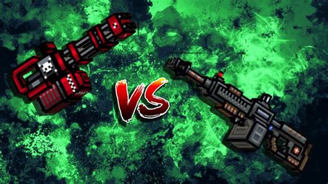 Pixel Gun 3D Automatic Peacemaker VS Assault Machinegun Primary