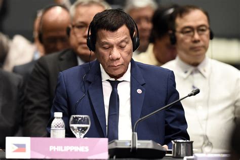 After Nap Gate Duterte Skips Apec Summit Dinner Global News