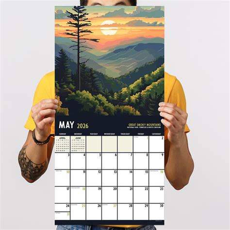 2026 National Parks-Art Wall Calendar | TF Publishing | Calendars ...