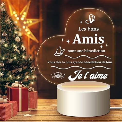 Cadeau Amie Meilleure Amie Cadeau Noel Original Anniversaire Et Cadeau