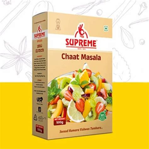 500gm Supreme Chaat Masala At Rs 90box In Belgaum Id 2851227892973