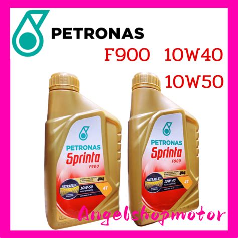 PETRONAS SPRINTA F900 10W40 10W50 FULLY SYNTHETIC ENGINE OIL Shopee