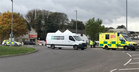 Recap After Crash At Tesco Roundabout In Truro Affects Traffic