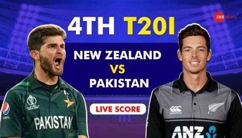 Highlights Pak Vs Nz 4th T20i Full Scorecard Pakistan Receive