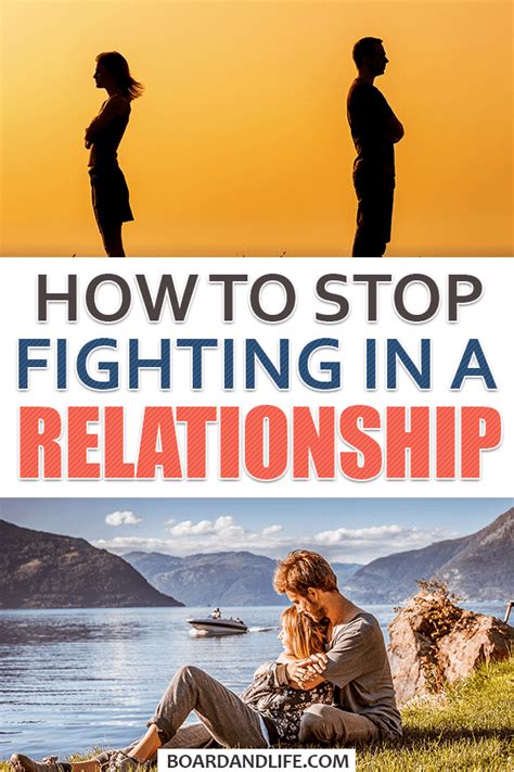 How To Stop Fighting In A Relationship 9 Tips