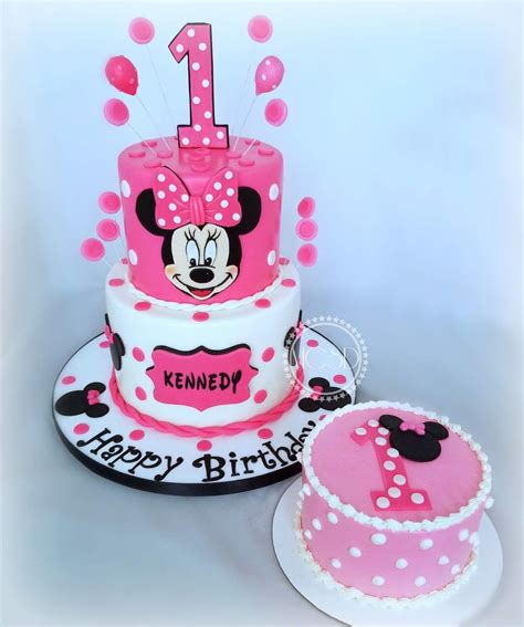 Small Minnie Mouse Cake Ideas At Bobbi Thompson Blog
