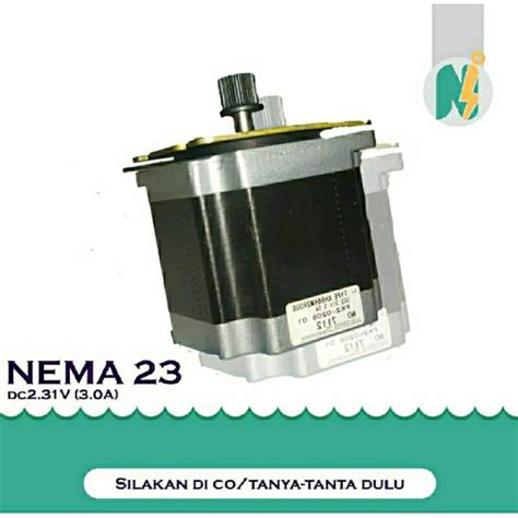 Jual Dinamo Motor Stepper NEMA 23 KH56KM2R008 KH56KM2U001 6 Kabel