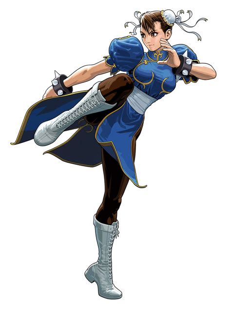 Chun Li artwork #2, Tatsunoko vs. Capcom: High resolution