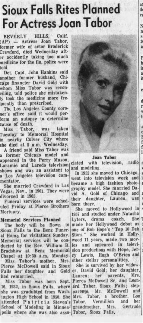 Obituary for Joan Tabor - Newspapers.com