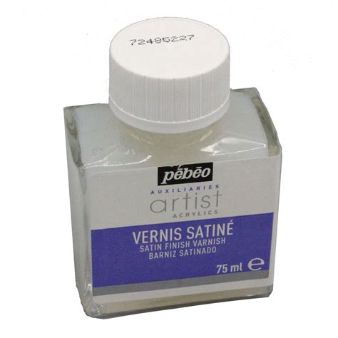 Pebeo Satin Finish Varnish 75ml Artists Acrylic