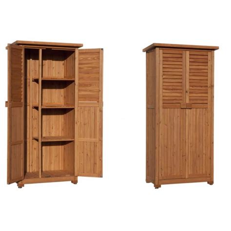 Rangement Terrasse Balcon Armoire Lasur E A Weka X X H Cm