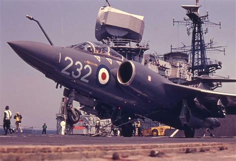 Buccaneer On Hms Hermes Ccibchris Military Jets Military Aircraft