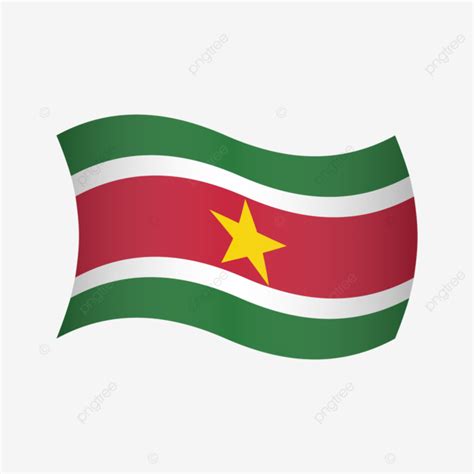 Suriname Flag Suriname Flag Suriname Day Png And Vector With