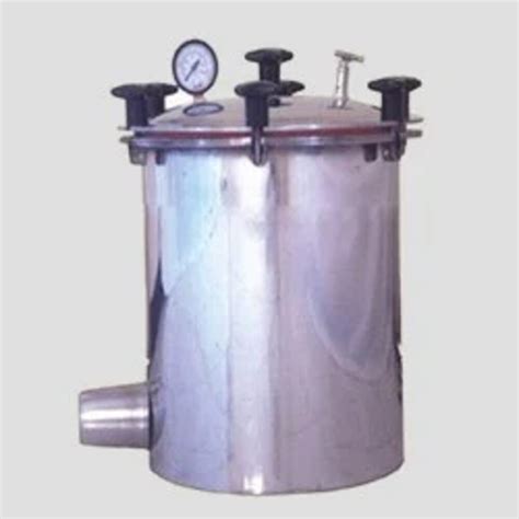 Stainless Steel Vertical Single Drum Autoclave Kw At Best Price In