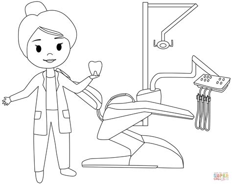 Desenho De Dentista Para Colorir Desenhos Para Colorir E Imprimir Gratis