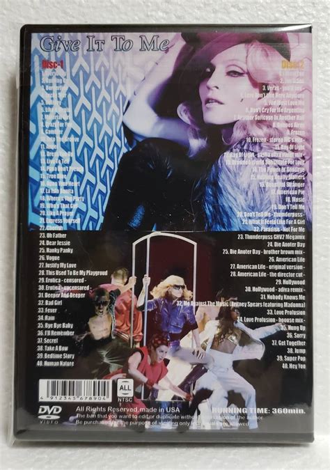 yahoo madonna pv dvd mv