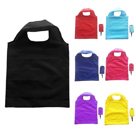 Ludlz Reusable Shopping Bags Portable Eco Friendly Nylon Grocery Tote