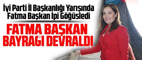 FATMA BAŞKAN BAYRAĞI DEVRALDI Taka Gazete Trabzon Haber Karadeniz