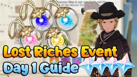 Inazuma Lost Riches Event Day 1 Location Guide Genshin Impact Mini