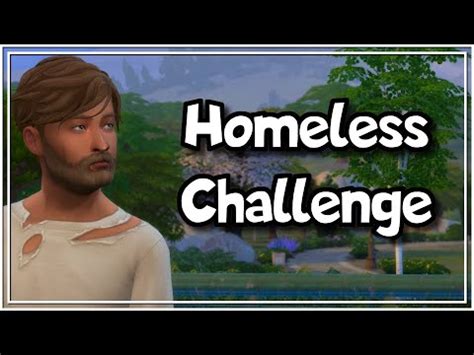 The Sims Homeless Sim Challenge Part Youtube