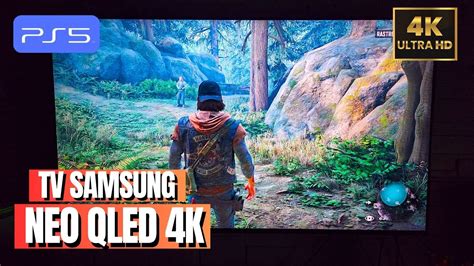 Days Gone PS5 Calibrando TV Samsung Neo QLED 4K Teste De Imagem