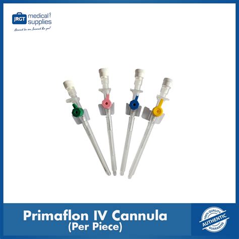 Primaflon Iv Cannula With Wings And Injection Valve Available In G