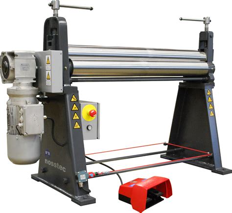 Roller Plate Bending Machine Series Nosstec Electric