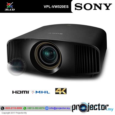 Sony VPL VW520ES 4K Home Cinema Projector