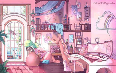 Pin By Chiyukissu On Vtube Room Anime Room Anime Scenery Wallpaper