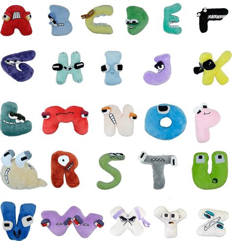 Vizethru Alphabet Lore Plush Alphabet Lore Plush Animal