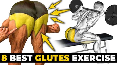 8 Best Exercise Glutes Workout - Effective Workout - YouTube