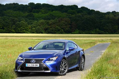 Essai Lexus Rc H F Sport Executive Unique En Son Genre Vivre Auto