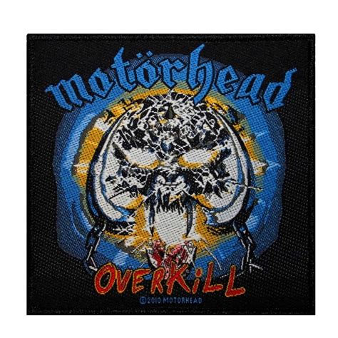 Motorhead Overkill Patch Album Cover Art Heavy Metal Band | Etsy