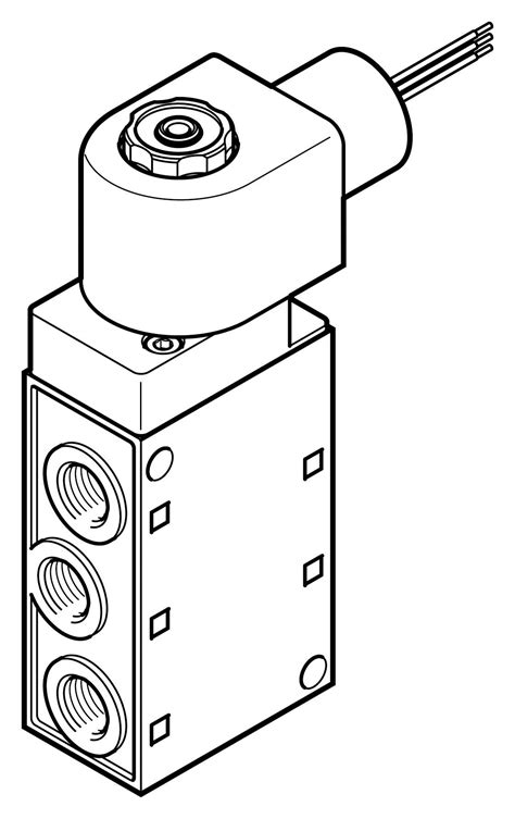 Festo Electrov Lvula De Aire V As Monoestable Farnell Es