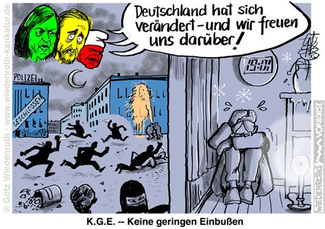 Karikatur Cartoon Satire Politik Wirtschaft Zeichnung Illustration