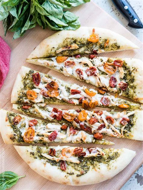 Chicken Pesto Pizza Kitchen Confidante®