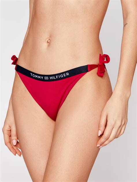 Tommy Hilfiger Spodnji Del Bikini Cheeky UW0UW02709 Roza Modivo Si