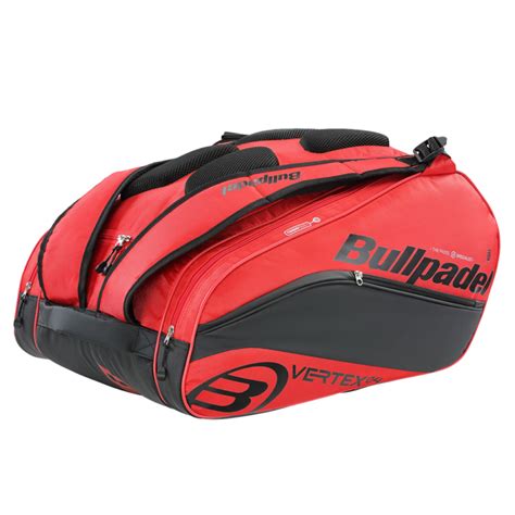 Bullpadel Vertex Padel Racket Bag 2024 Red Stringers World The