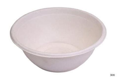 Greenvale 300ml Round Bagasse Bowl Eco Friendly Biodegradable Bowls