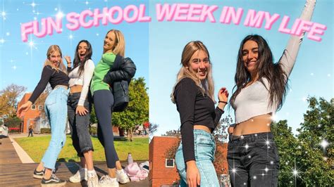 A Fun School Week In My Life School Vlog Youtube