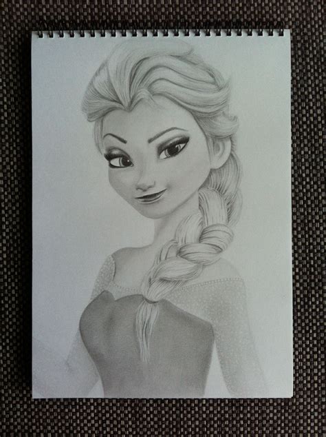 Elsa, Frozen Pencil drawing, by Sonia | Drawings, Cartoon tattoos, Anime drawings