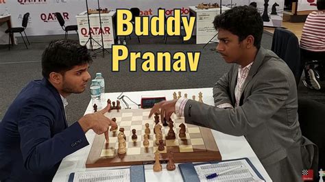 Buddy Pranav Is So Tricky Sambit Panda Vs Pranav V Qatar Masters