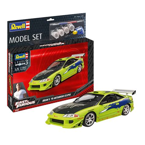 Revell Model Set Fast Furious Brians Mitsubishi Eclipse