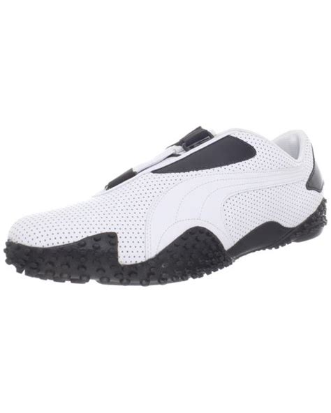 Puma Mostro Perf Leather U In Black Lyst