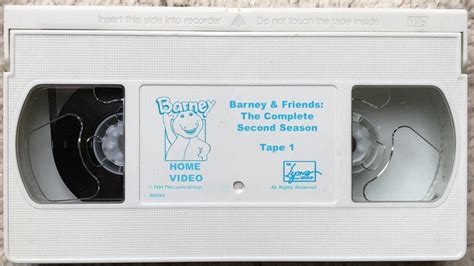 Barney & Friends: The Complete Second Season | Custom Barney Episode ...